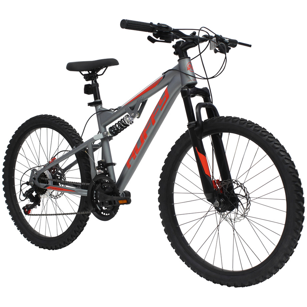 Huffy Marker Matte Gunmetal Grey Mountain Bike 24 inch Image 1