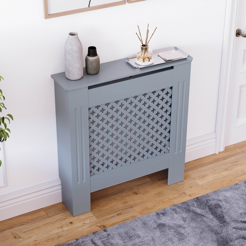 VIDA DESIGNS Oxford Grey Radiator Cover Small Image 4