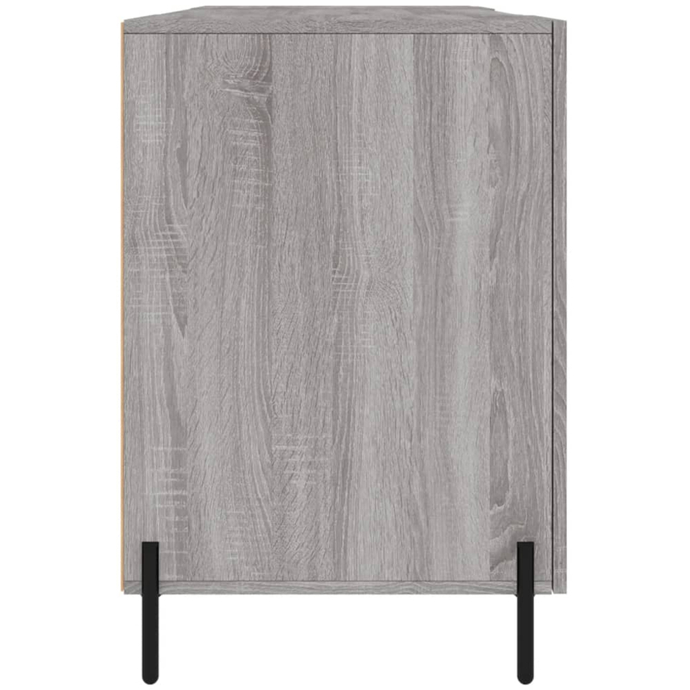 vidaXL 2 Door Computer Desk Grey Sonoma Image 6