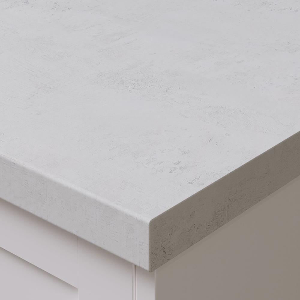 Omega Classic Woodstone Blanc Postformed Breakfast Bar 4100 x 665 x 38mm Image 3
