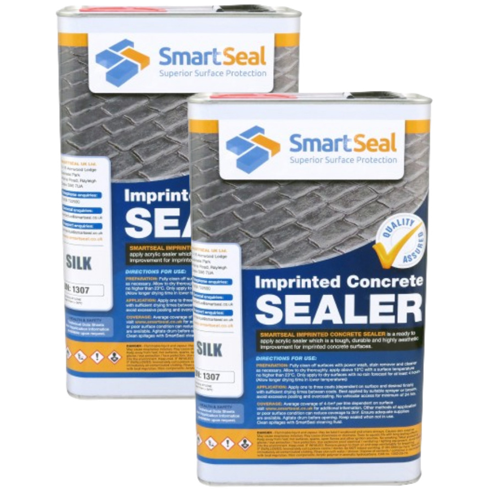 SmartSeal Silk Finish Imprinted Concrete Sealer 5L 2 Pack Image 1