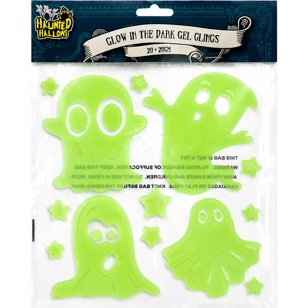 Glow in the Dark or Blood Gel Clings Pack Image 6