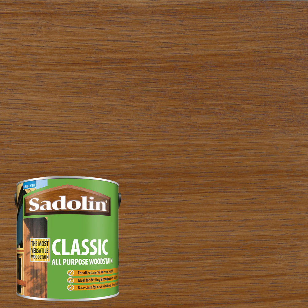 Sadolin Classic Burma Teak All Purpose Matt Finish Woodstain 1L Image 4