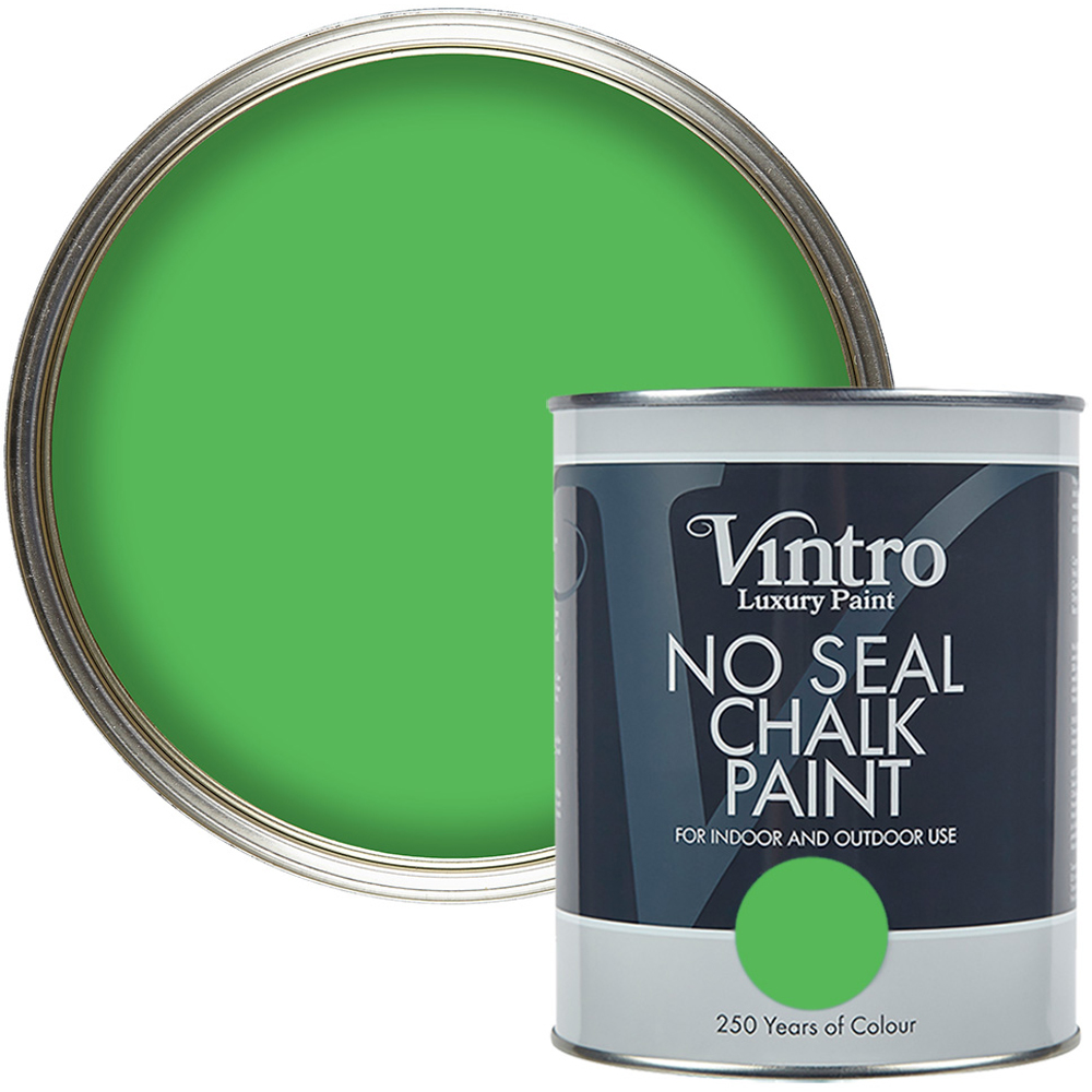 Vintro Paint Rainforest No Seal Chalk Paint 1L Image 1