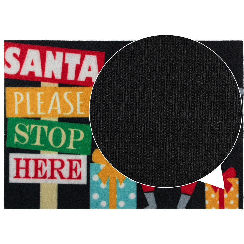JVL Christmas Santa Machine Washable Door Mat 40 x 57cm Image 7