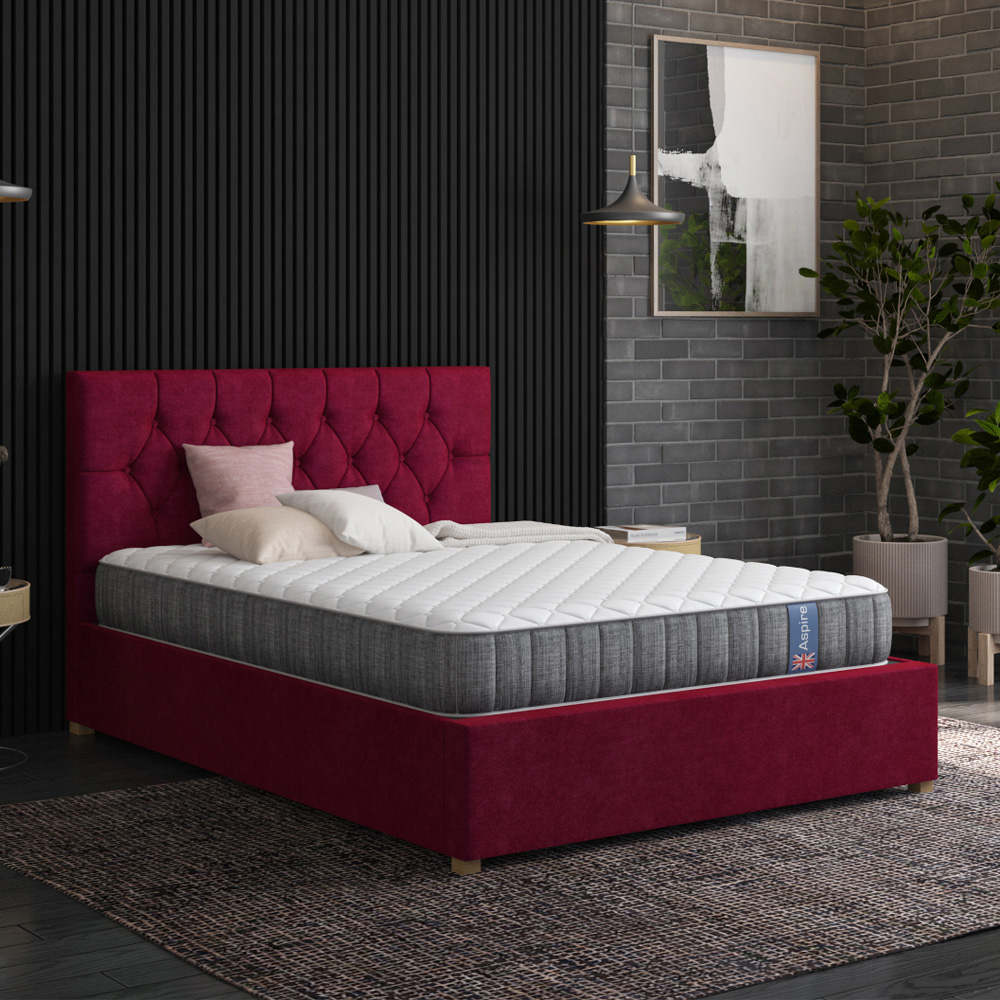 Aspire Single Natural Breathable Pocket Sprung Mattress Image 4