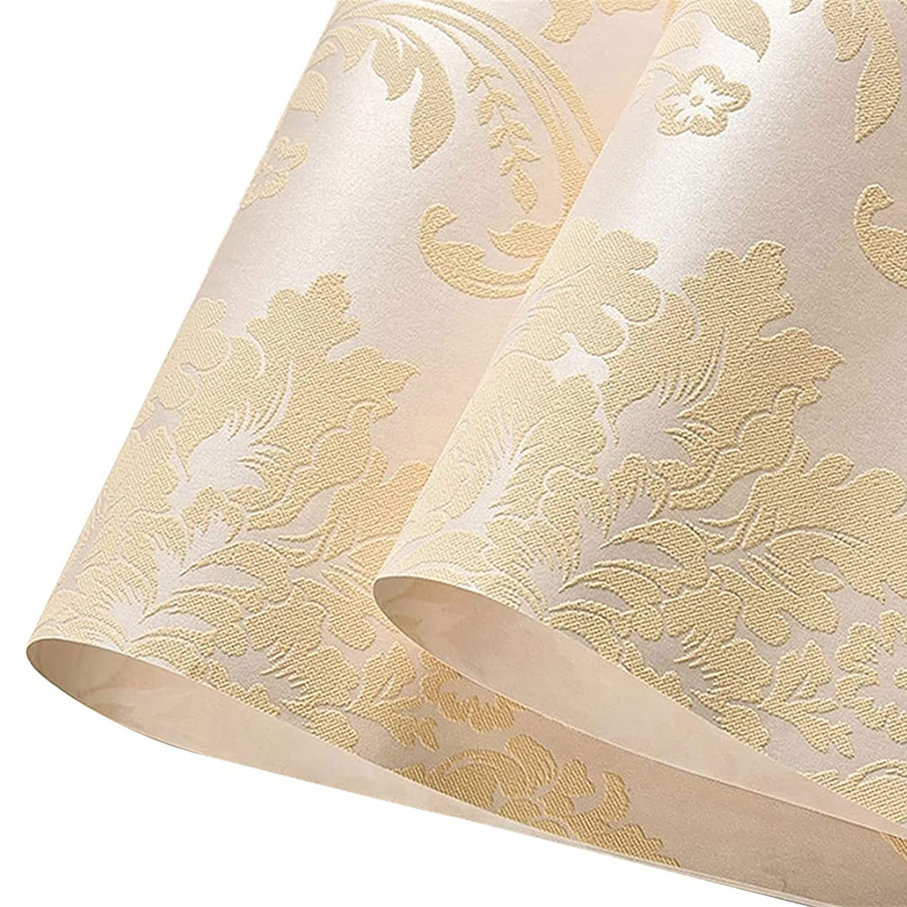 Living and Home Floral European Textured Wallpaper Image 5