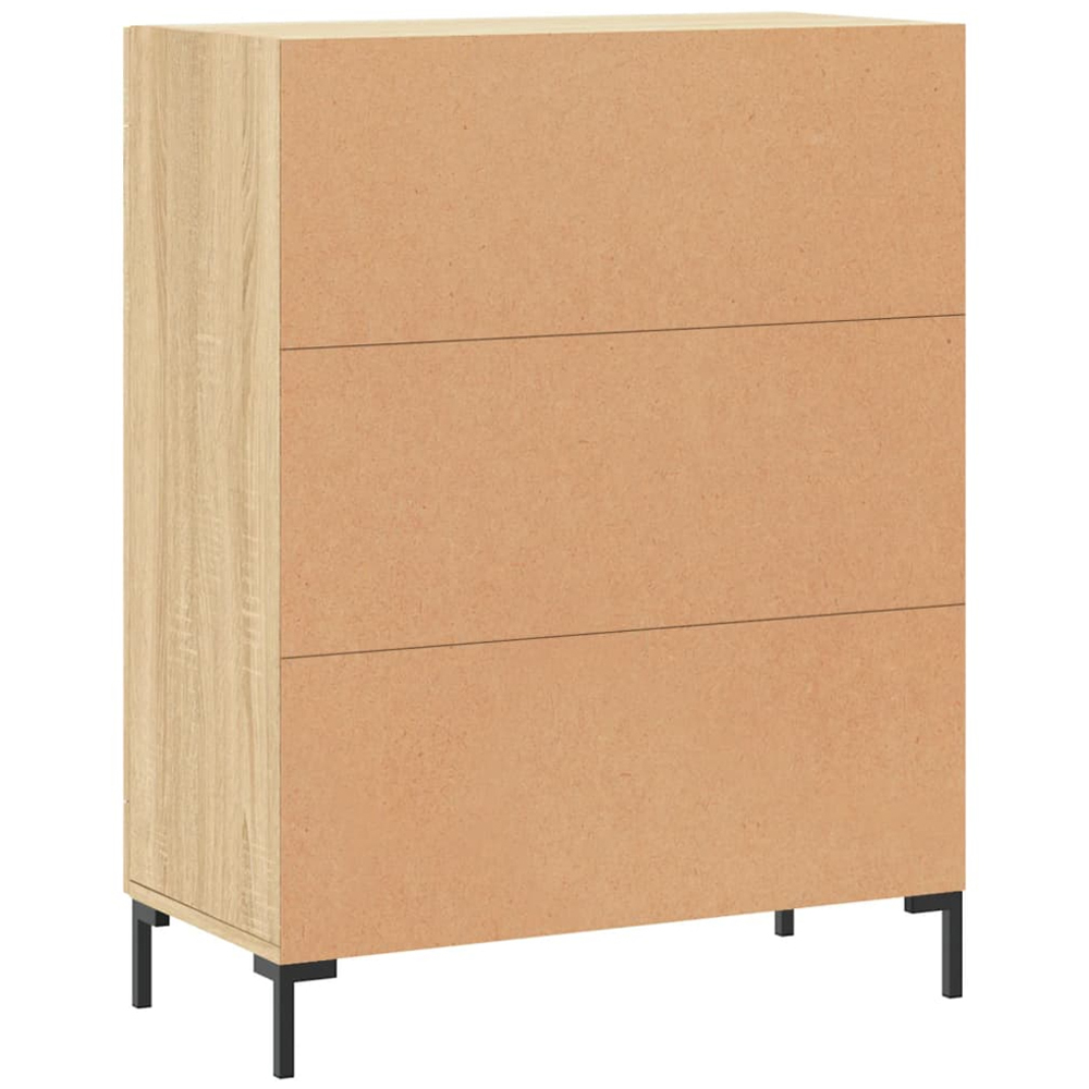 vidaXL 2 Door Sonoma Oak Sideboard Image 8