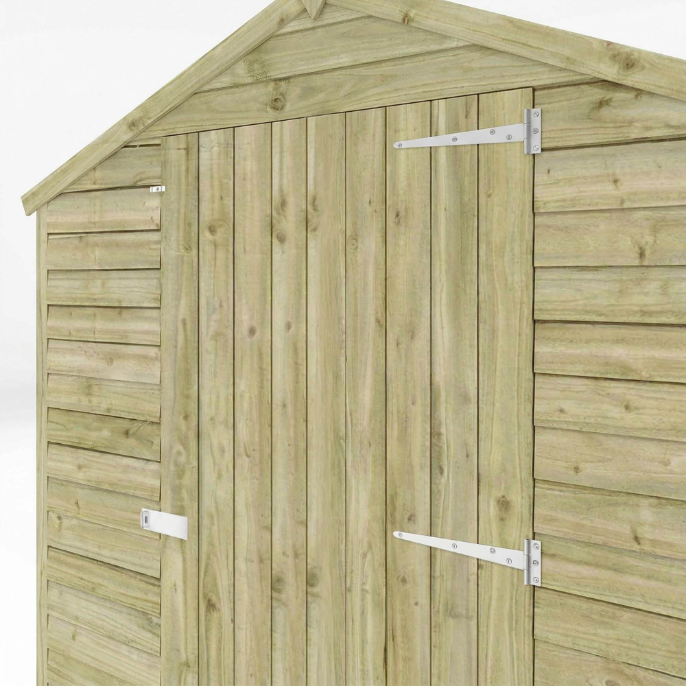 Mercia 7 x 5ft Overlap Apex Wooden Shed Image 7