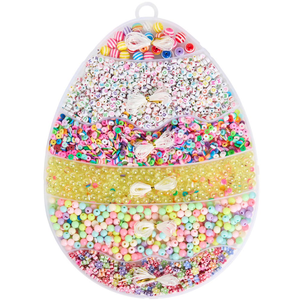 Large Easter Egg Bead Kit - Multicolour Image 2