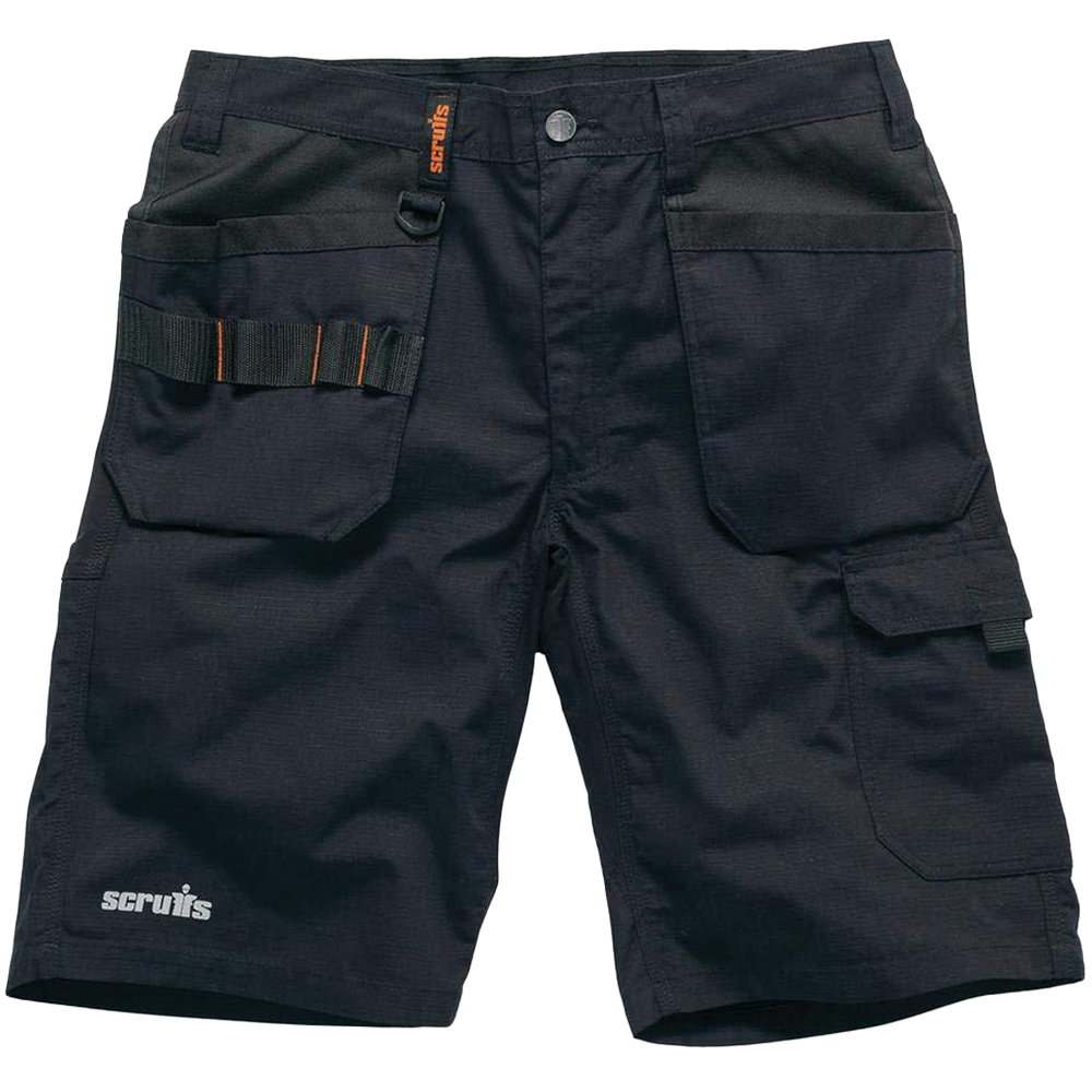 Scruffs Trade Flex Holster Short Black 40 inch Waist Image 1