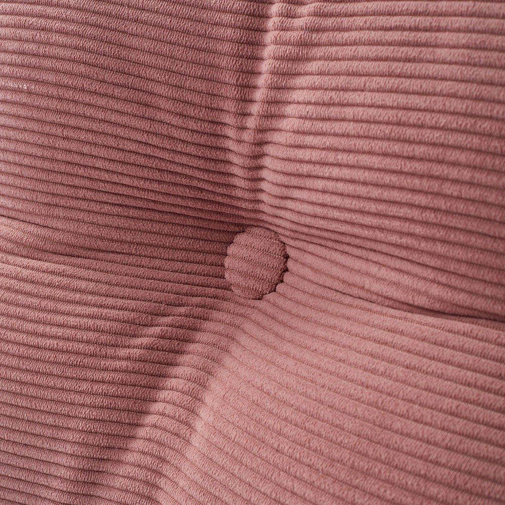 Living and Home Pink Corduroy Wedge Headboard Pillow with Side Pocket 180 x 50cm Image 6
