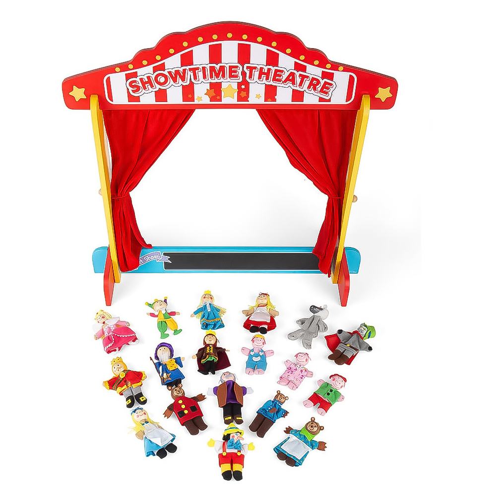 BigJigs Toys Puppet Theatre Bundle Image 3