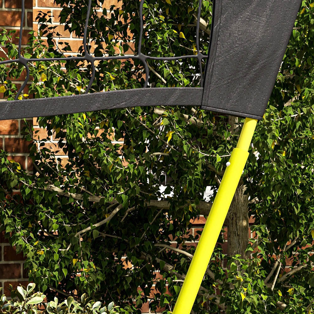 SPORTNOW Portable Badminton Net Set with Rackets and Shuttlecocks Image 4