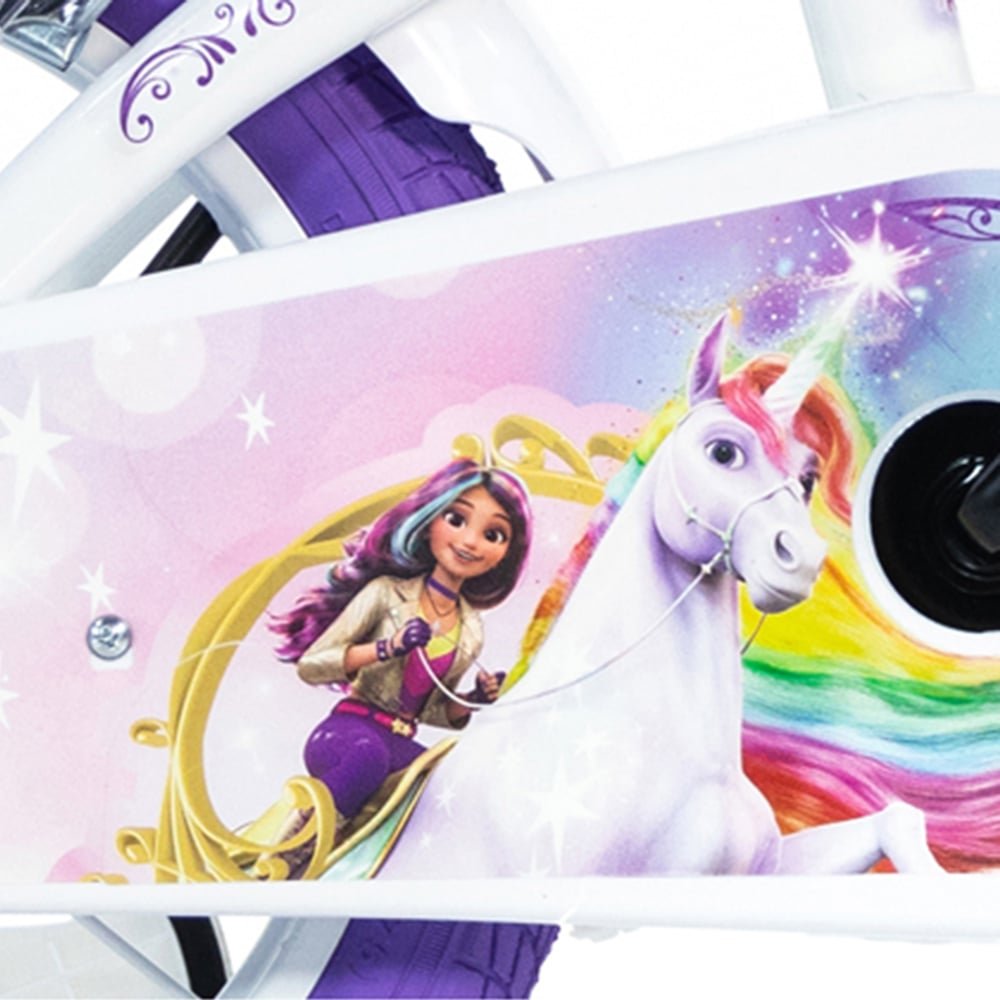 Dino Bikes Unicorn Academy 16 inch Kids Bicycle Image 5