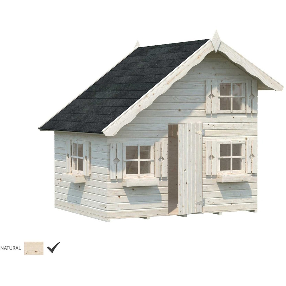 Palmako Tom 8.5 x 7.3ft Kids Wooden Playhouse Image 5