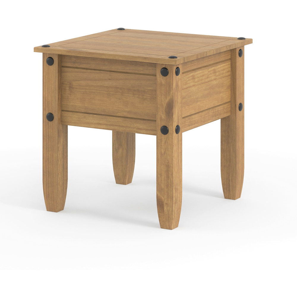 Core Products Corona Antique Pine Lamp Table Image 4