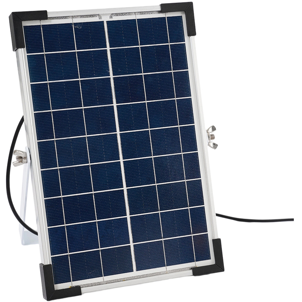 Living and Home 3-Tier Solar-Powered Bird Bath Fountain Water Pump Image 3