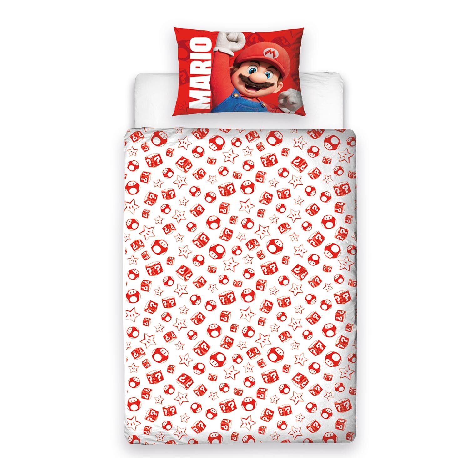 Super Mario Duvet Cover and Pillowcase Set Image 7