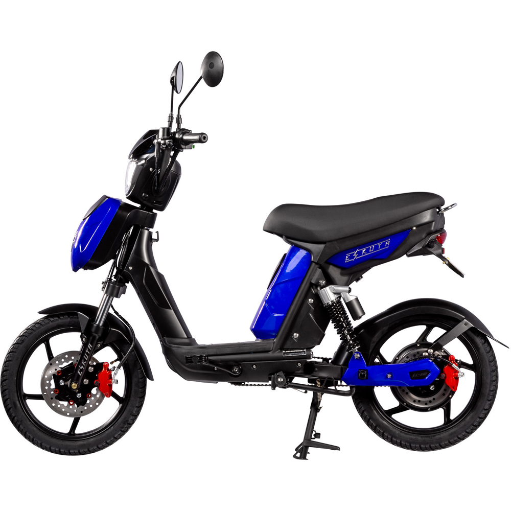 Eskuta SX-250 Classic Gloss Blue Electric Bike 48V Image 3