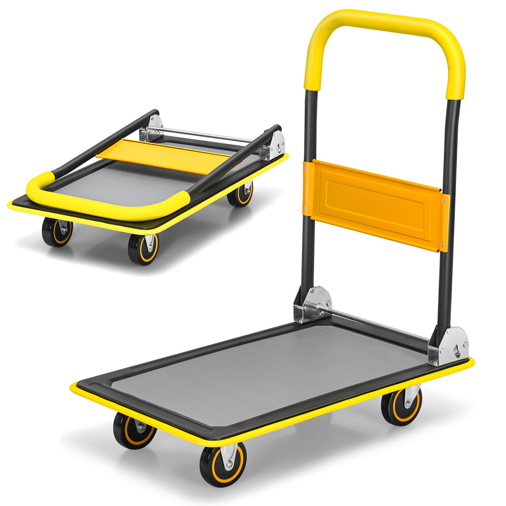 Costway Folding Platform Dolly Cart Image 3