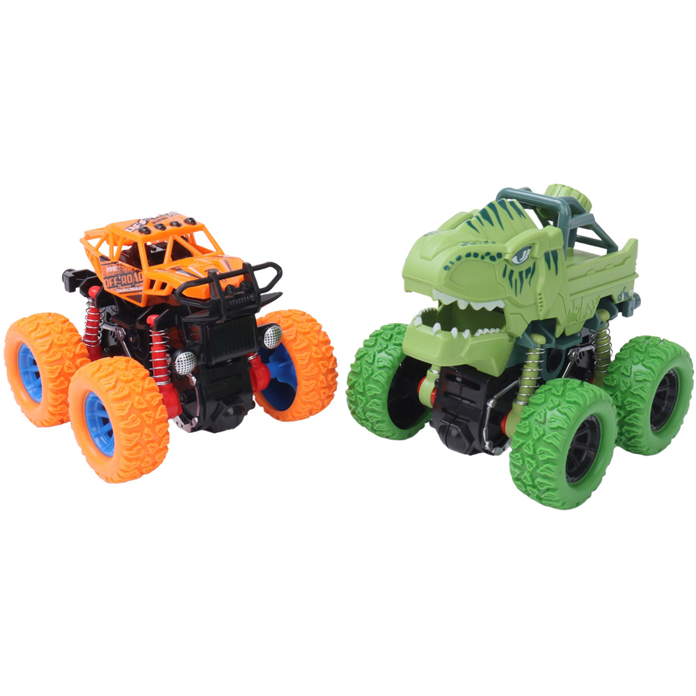 Pack of 2 Monster Toy Cars Image 9