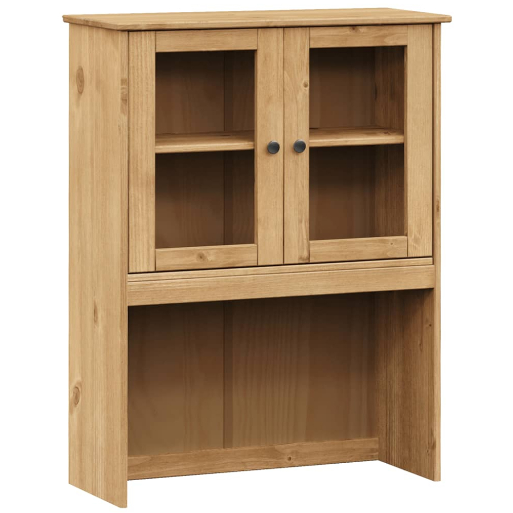 vidaXL Vigo 4 Door 2 Drawer Natural Highboard Image 8