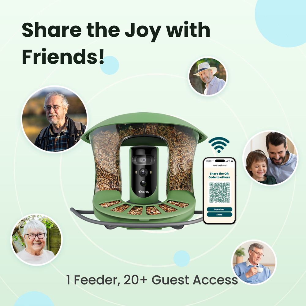 Birdfy 2 Pro Smart Solar Bird Feeder with AI Camera Image 7