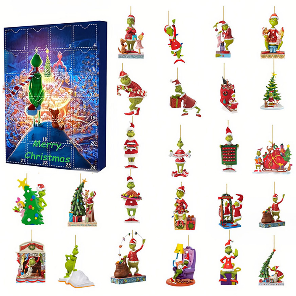 Jaoyeh Mountain Grinch Christmas Advent Calendar Image 2