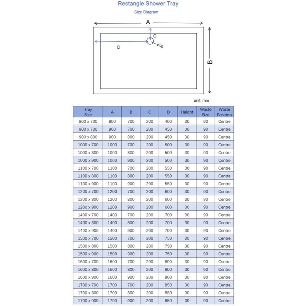 Stech Homes Bi-fold Shower Door with 2 Side Panels and Shower Tray 900 x 1850mm Image 3