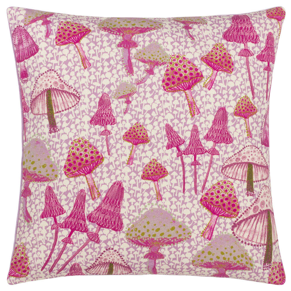 furn. Mushroom Fields Lilac Abstract Cushion Image 1