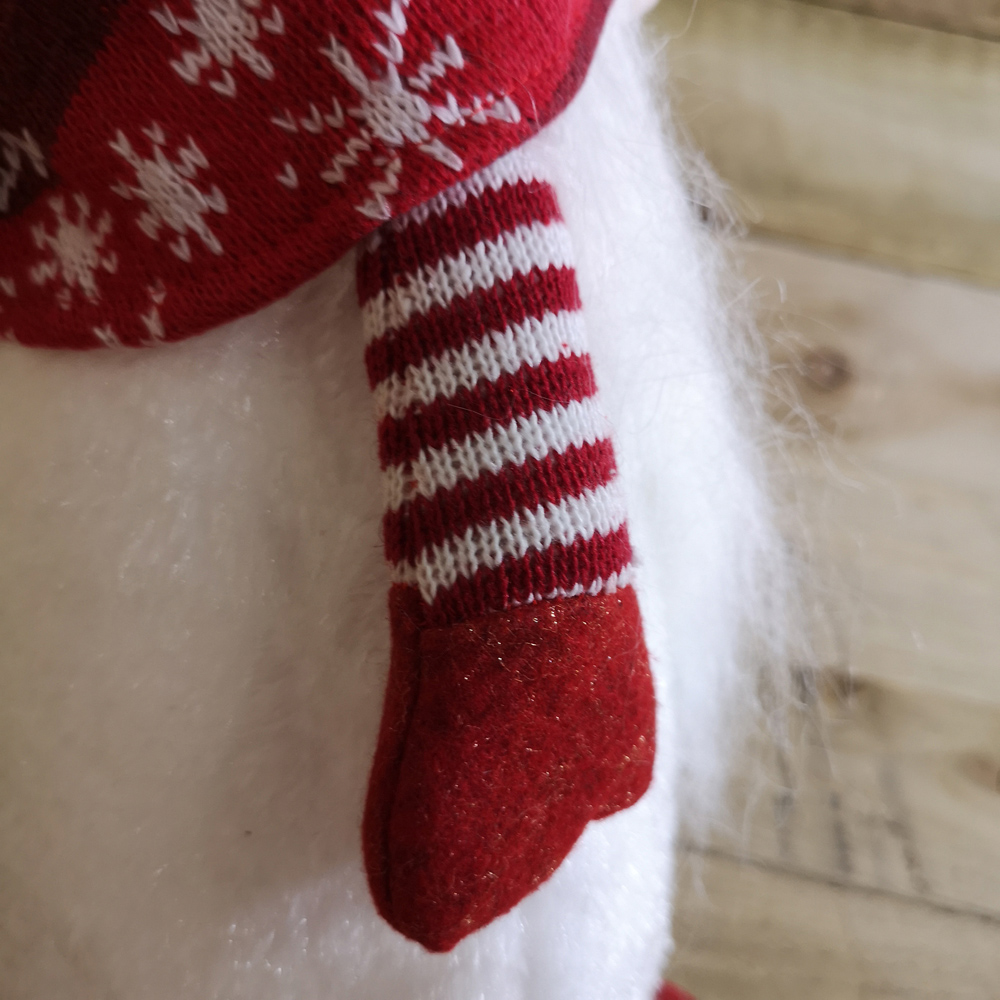 Samuel Alexander Red Snowflake Sitting LED Gonk Christmas Decoration 66cm Image 3