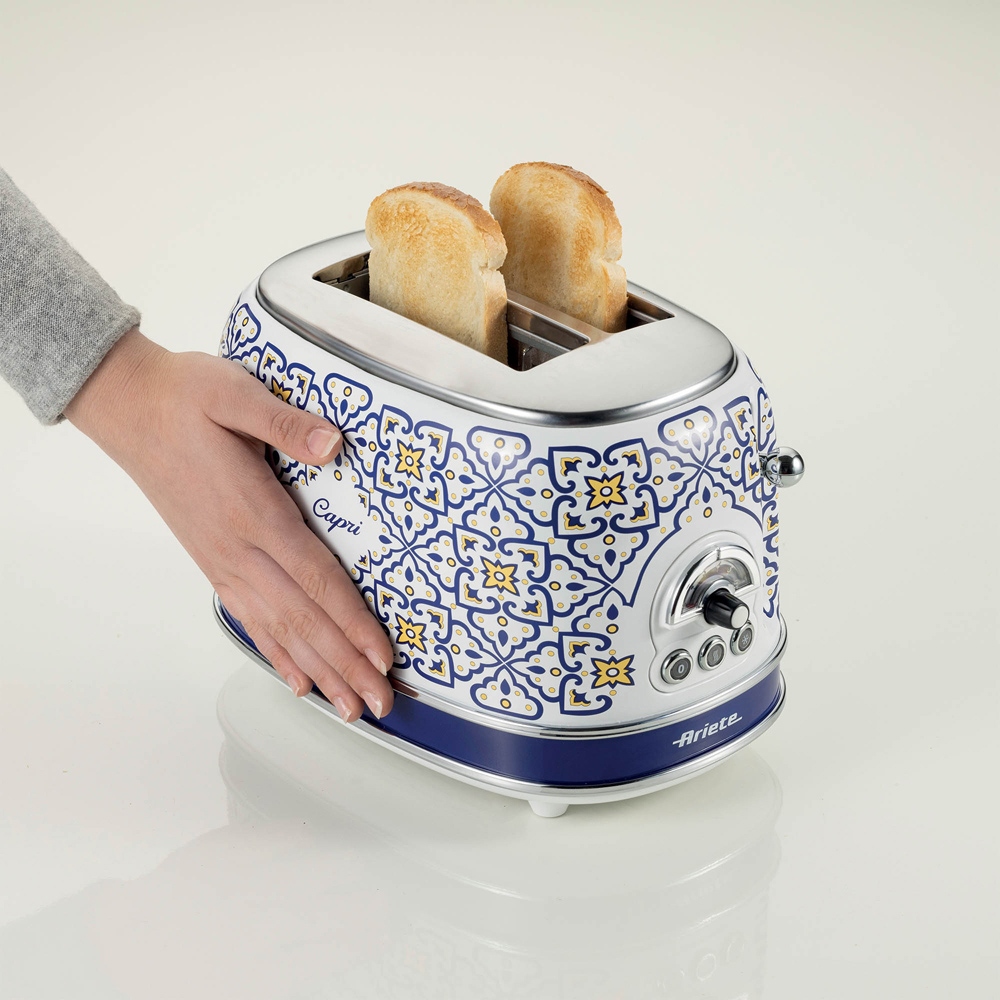 Ariete 00C01551CARAS Capri 2 Slice Toaster Image 2