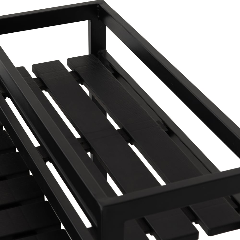 Seconique 3 Piece Black Foldaway Garden Set Image 7