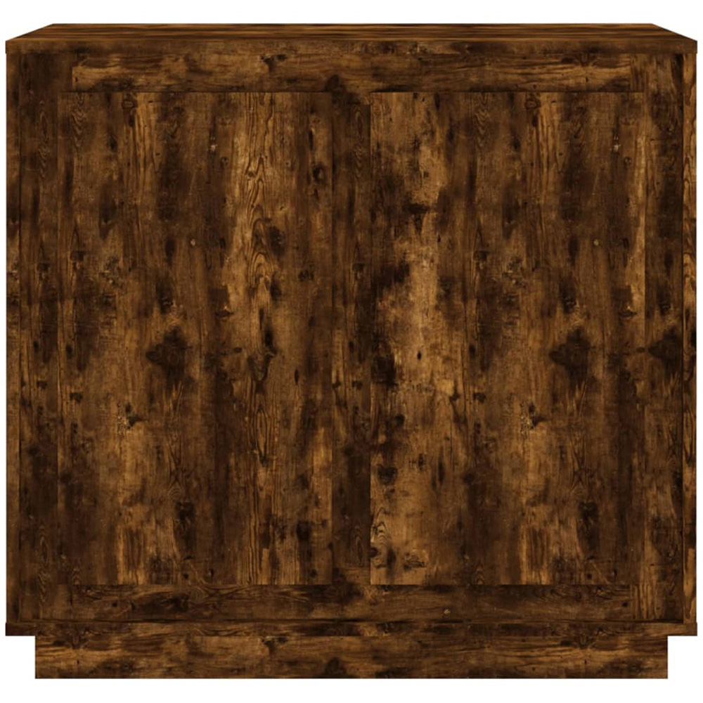 vidaXL 2 Door Smoked Oak Sideboard Image 5