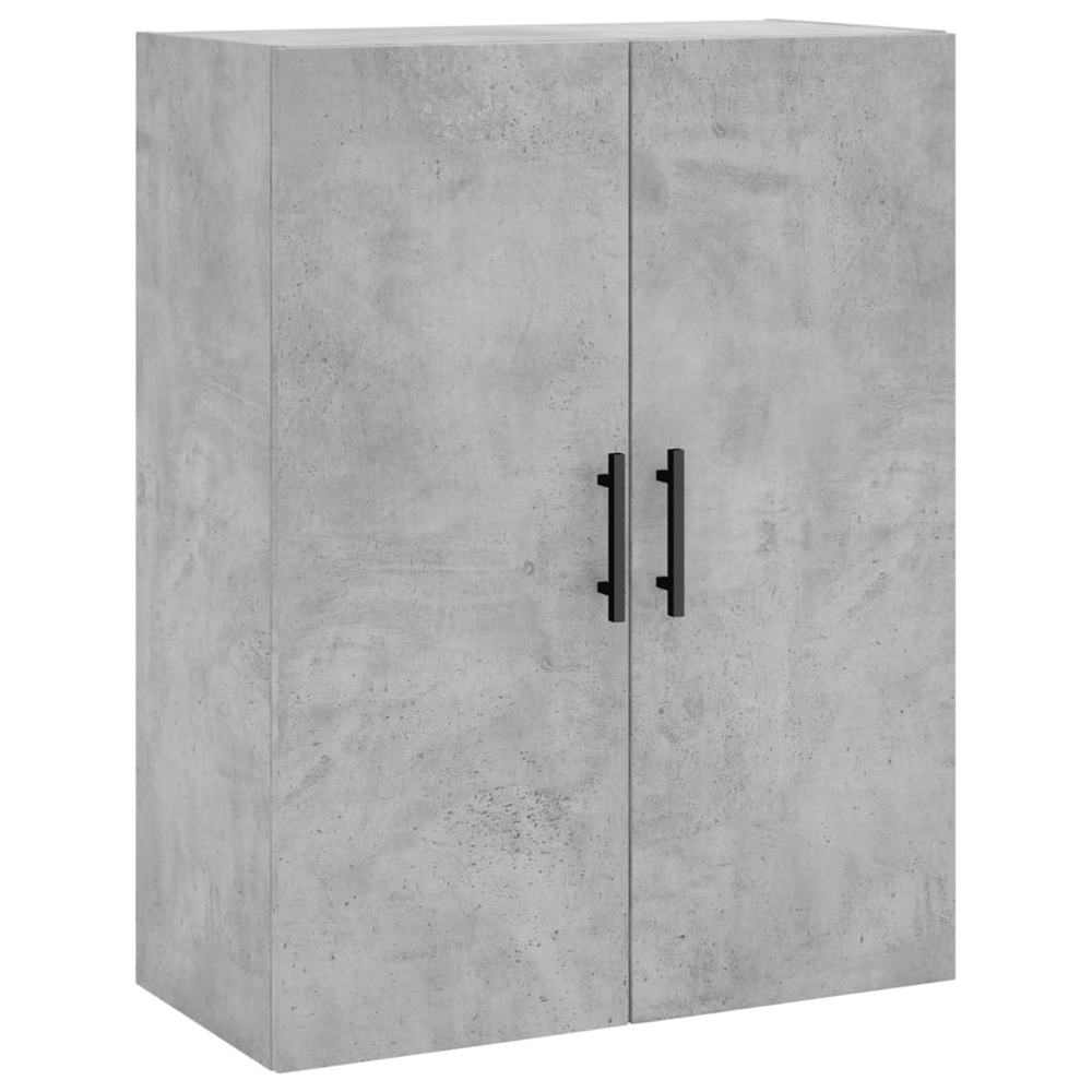 vidaXL 3 Door 3 Drawer Concrete Grey Highboard Image 5