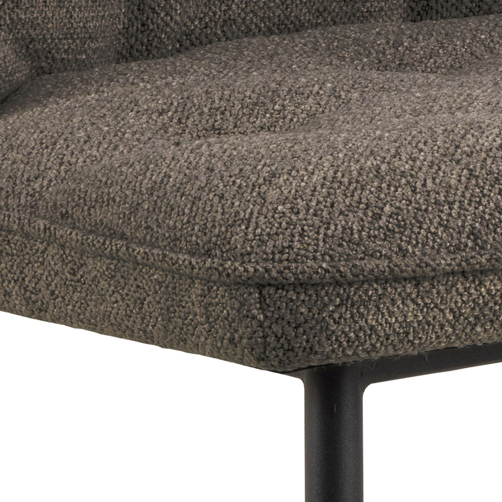 Florence Brooke Set of 2 Taupe Dining Chair Image 7