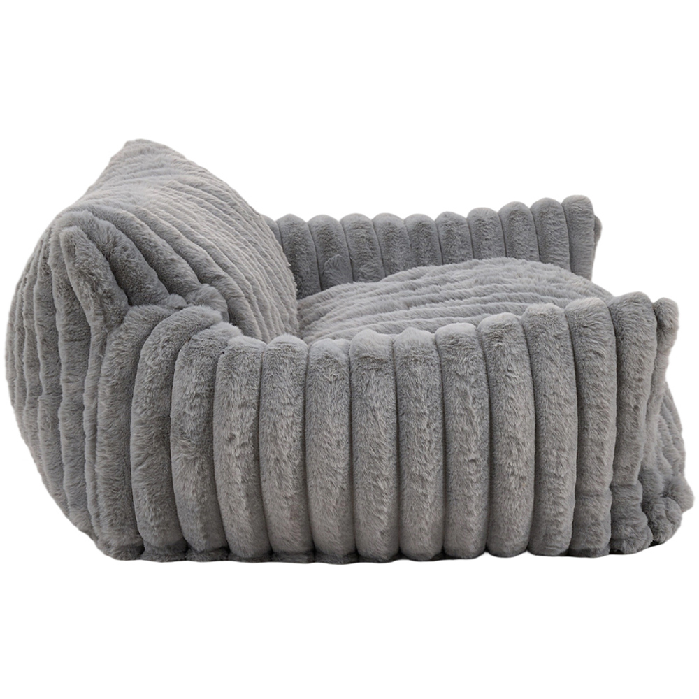 H&O Direct 76cm Super Soft Channel Warm Pet Sofa Bed Image 2