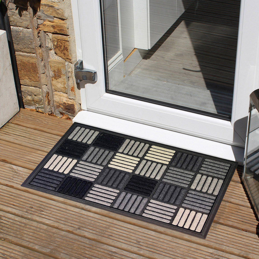 Scrape N Sorb Squares Door Mat Image 3