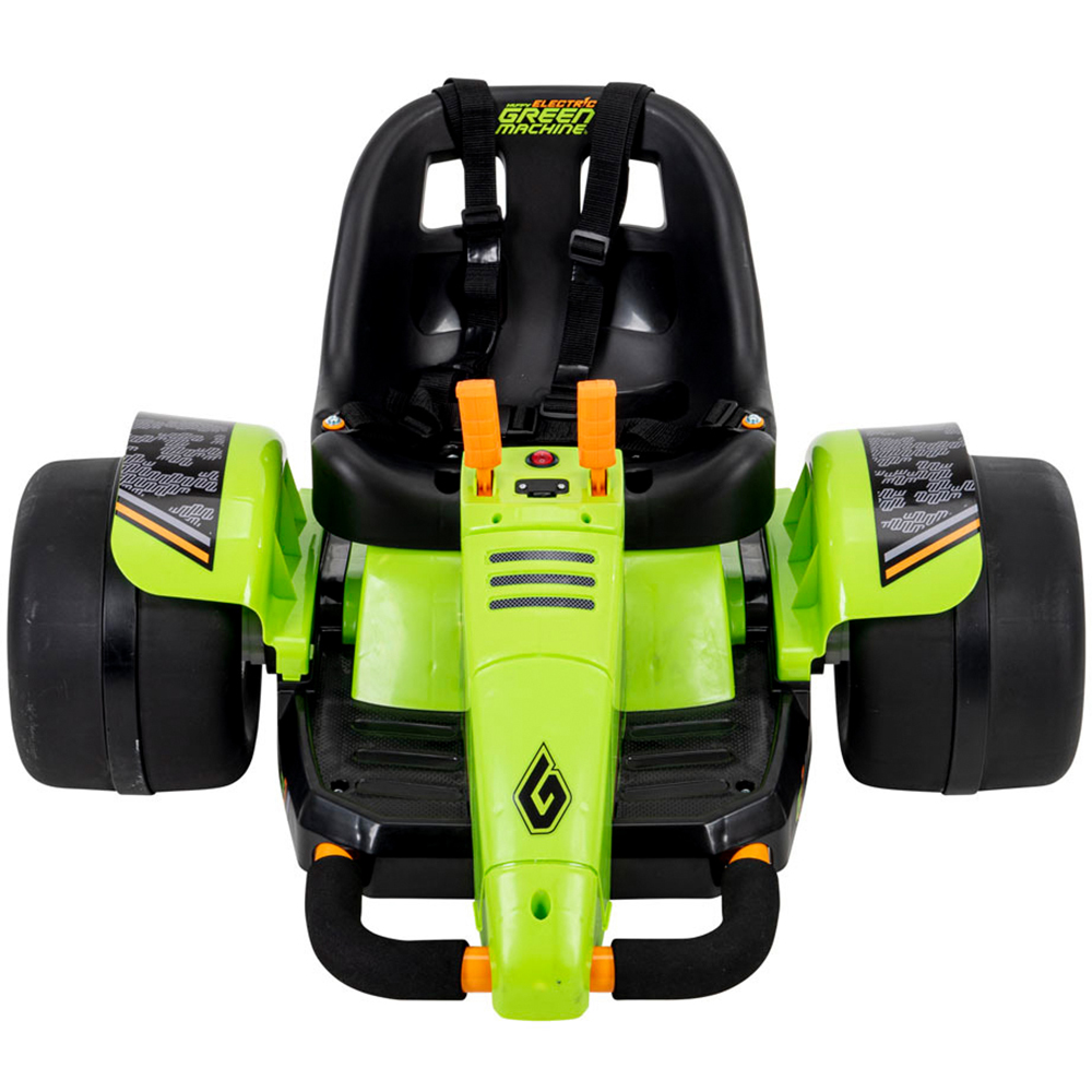 Huffy Green Machine 360 Electric Children's Ride-on Black and Green Image 3