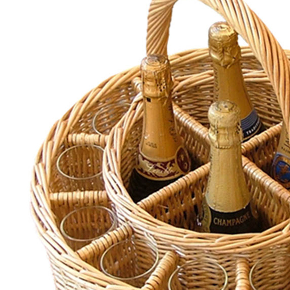 Red Hamper Deluxe Celebration Drinks Basket Image 3