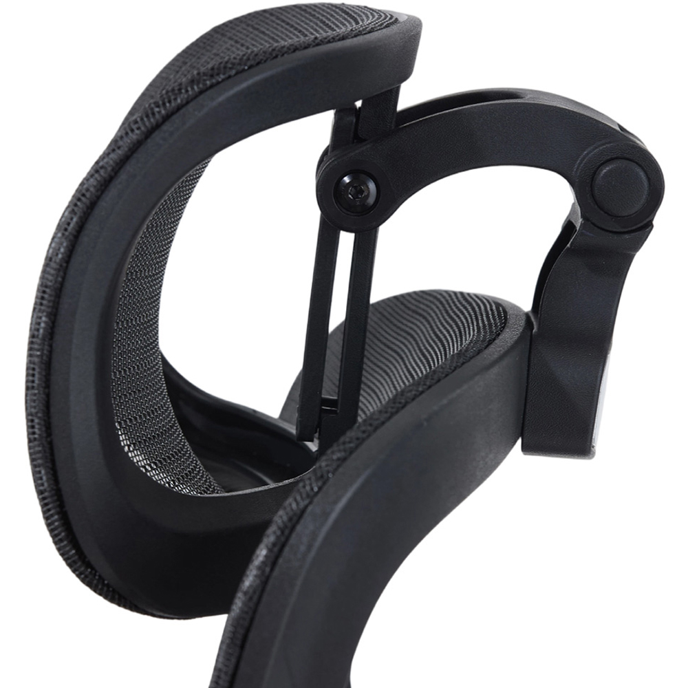 Living and Home Black Breathable Reclining Office Chair Image 6