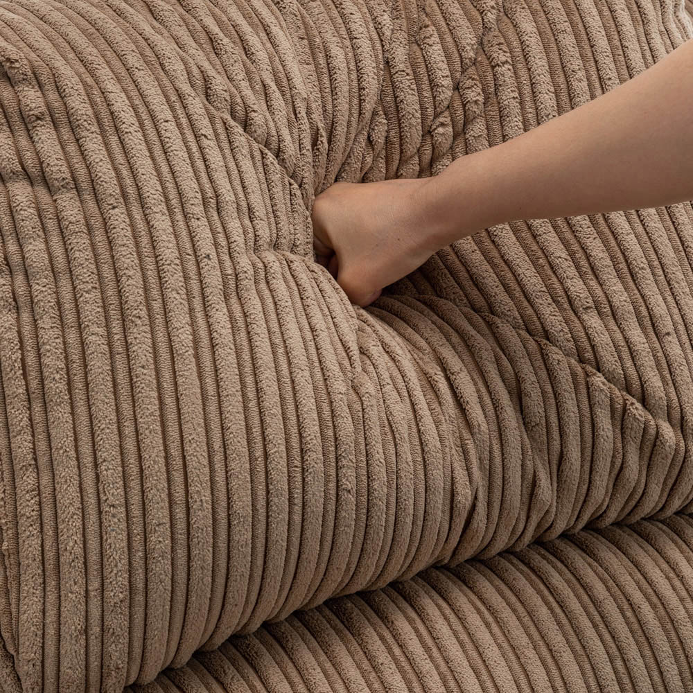 Furniture One Brown Electric Rise Recliner Armchair with Massager Image 6