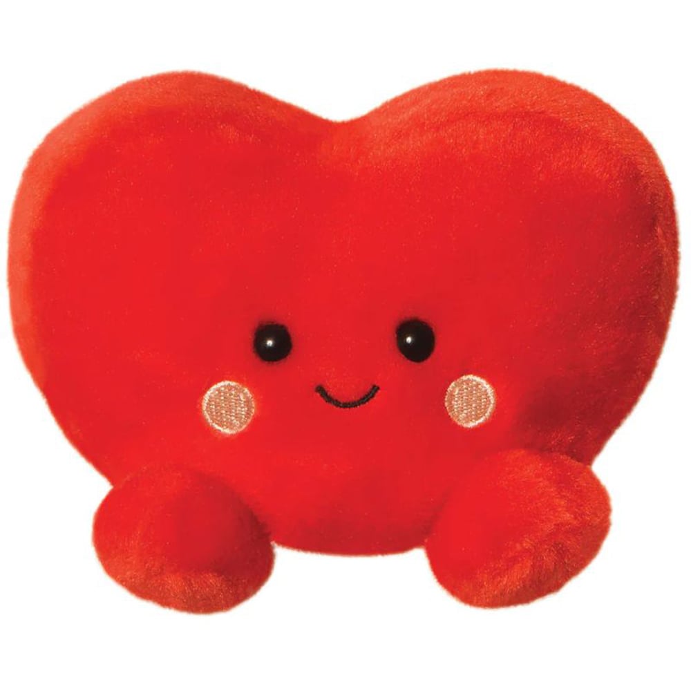 Aurora Palm Pals Amore Heart Medium Soft Toy 20cm Image