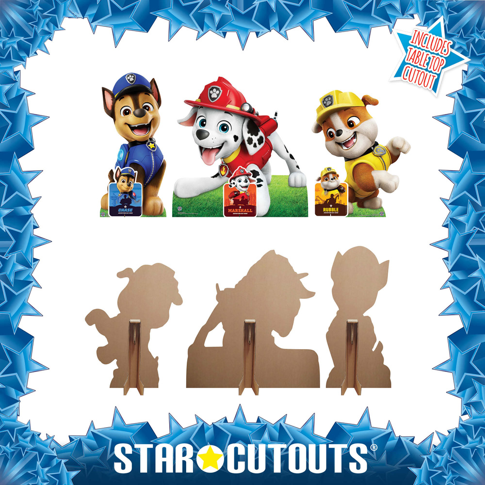 Star Cutouts Chase Marshall Rubble Multi Pack Cutout 2.2ft Image 5