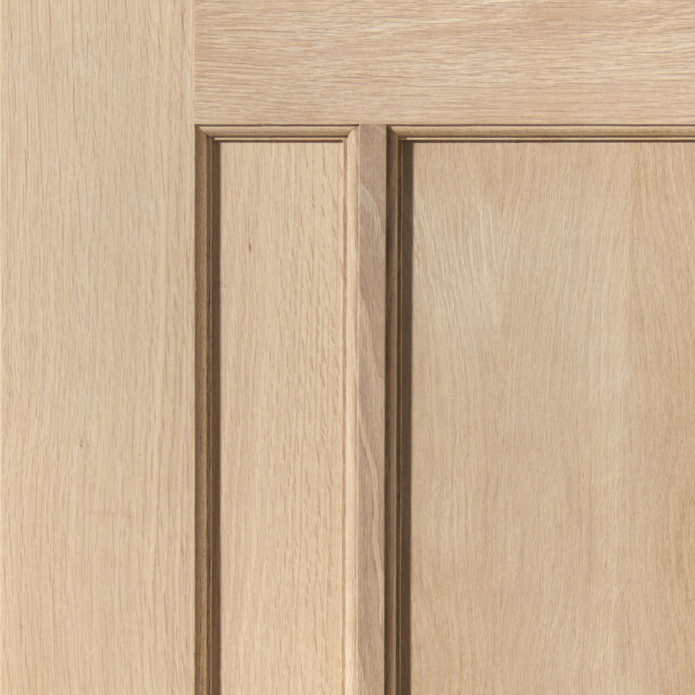 JB Kind Eden Oak Veneered FD30 Unfinished Internal Door 2040 x 726mm Image 3