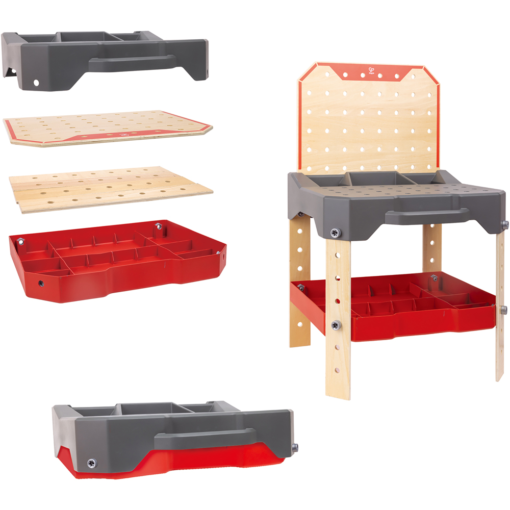 Hape Vehicle Service and Repair Workbench Play Set Image 4