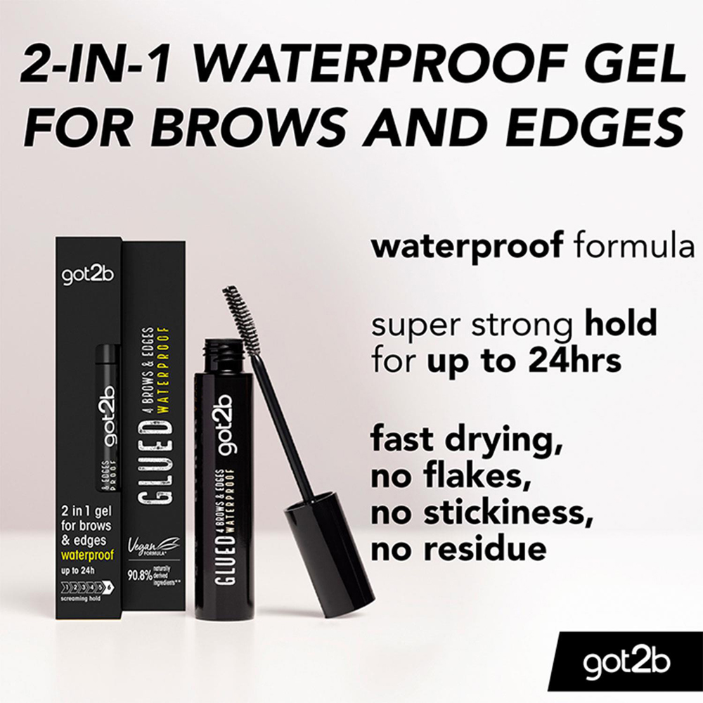 Got2b Glued 4 Brows and Edges Eyebrow Gel 16ml 3 Pack Image 3