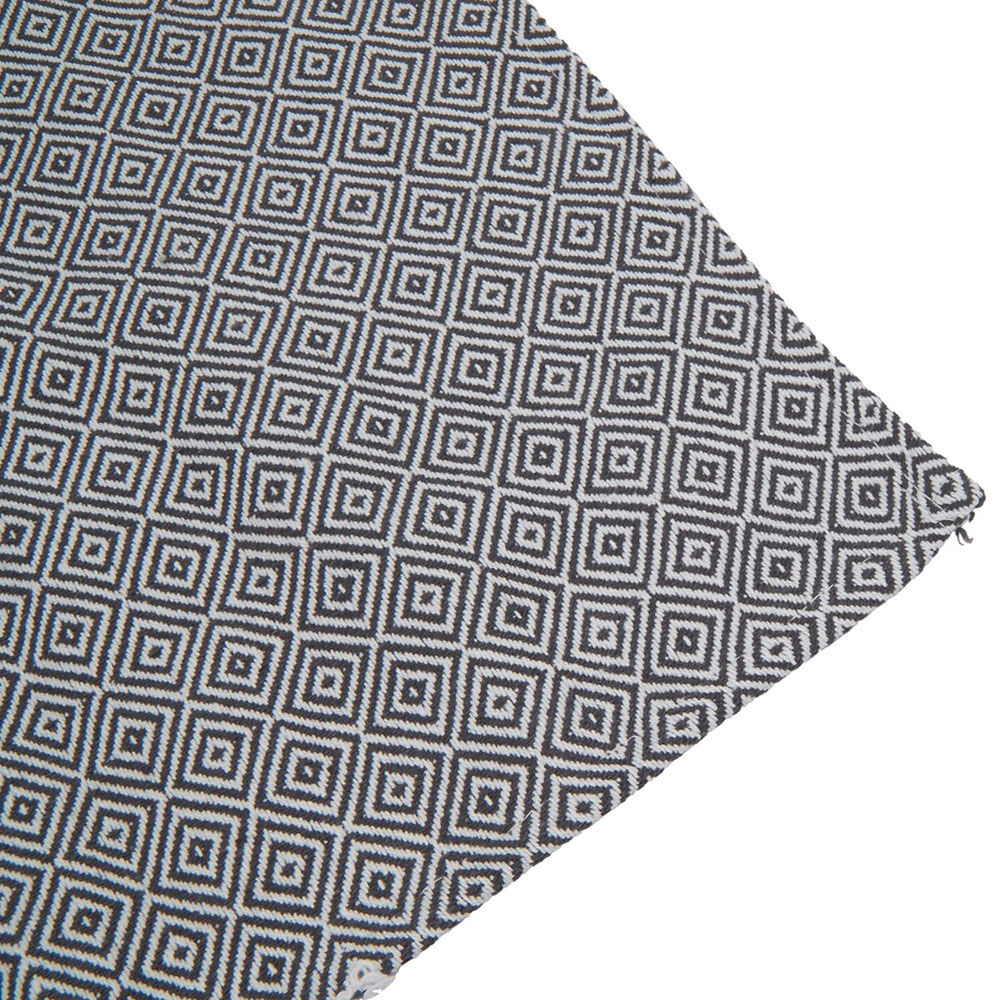 My Home 4 Pack Grey and White Diamond Geo Placemat Image 3
