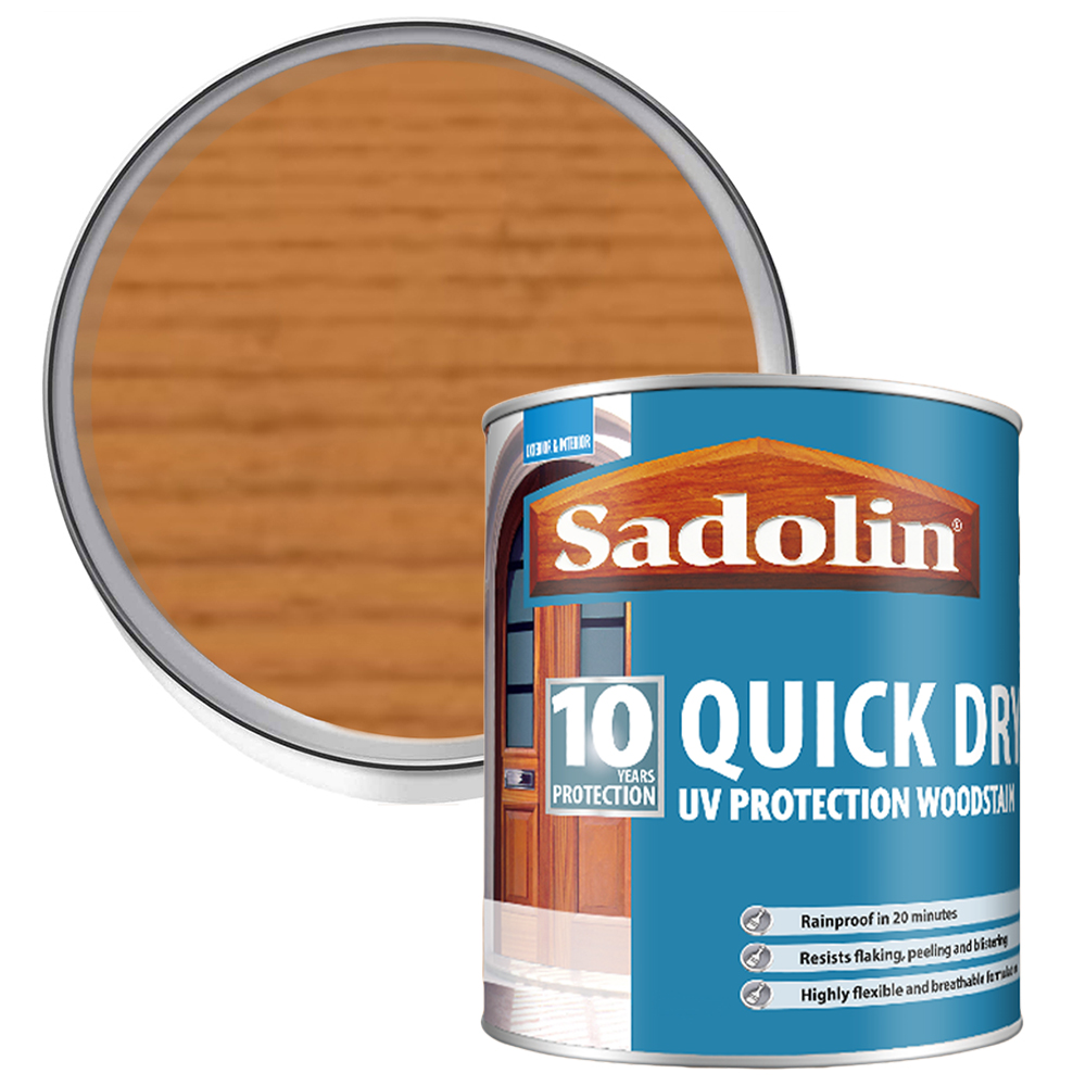 Sadolin Quick Dry 10 Year Natural Woodstain 1L Image 1